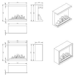 Aflamo led60 nh afmeting