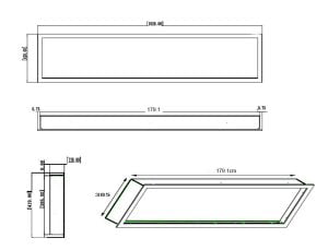 Modern Fires Ambiance 183cm - Afbeelding 3