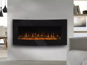 Modern fires curved 122 hanghaard