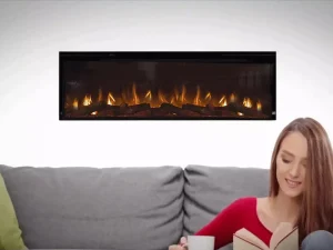 Alternative view of Modern Fires Spectrum 127 slimline