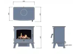 Alternative view of Dimplex Sunningdale