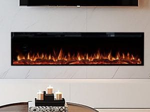 Modern Fires Lueno 165cm wandhaard