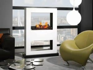 Modern Fires Lasize doorkijk haard
